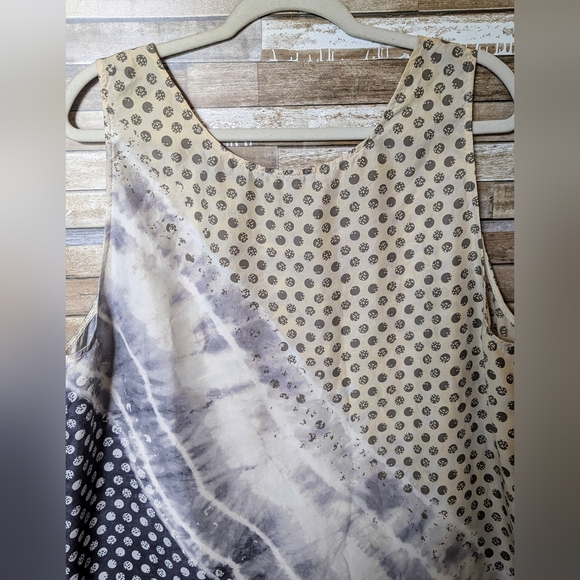 Garnet Hill Boho Prints Silk Tank - Picture 12 of 16